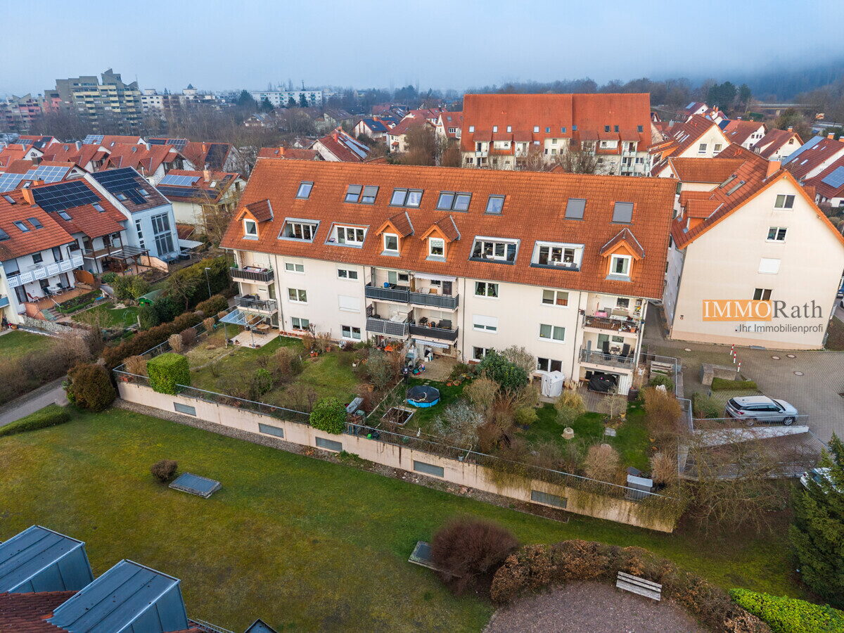 IMMORath.de - Gepflegte 3,5-Zimmer-Wohnung mit Garten und moderner Heizung in Denzlingen