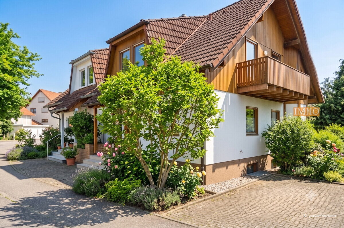 IMMORath - Moderne DHH im Schwarzwaldstil mit Panorama-Terrasse, 30min nördlich Freiburg - Foto 2