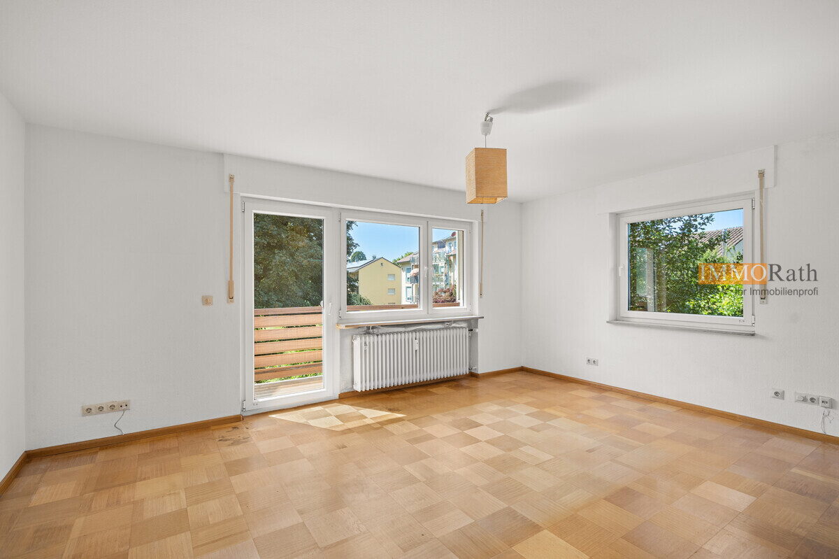 IMMORath.de - Helle 3-Zimmer-Wohnung mit Balkon und Blick ins Grüne in Freiburg Littenweiler - Foto 3