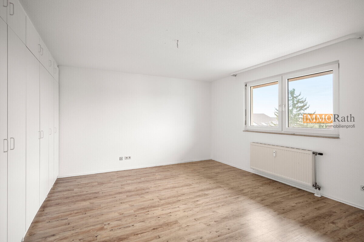IMMORath.de - Helle 3-Zimmerwohnung mit Balkon und 60 m ² Ausbaureserve - Foto 2