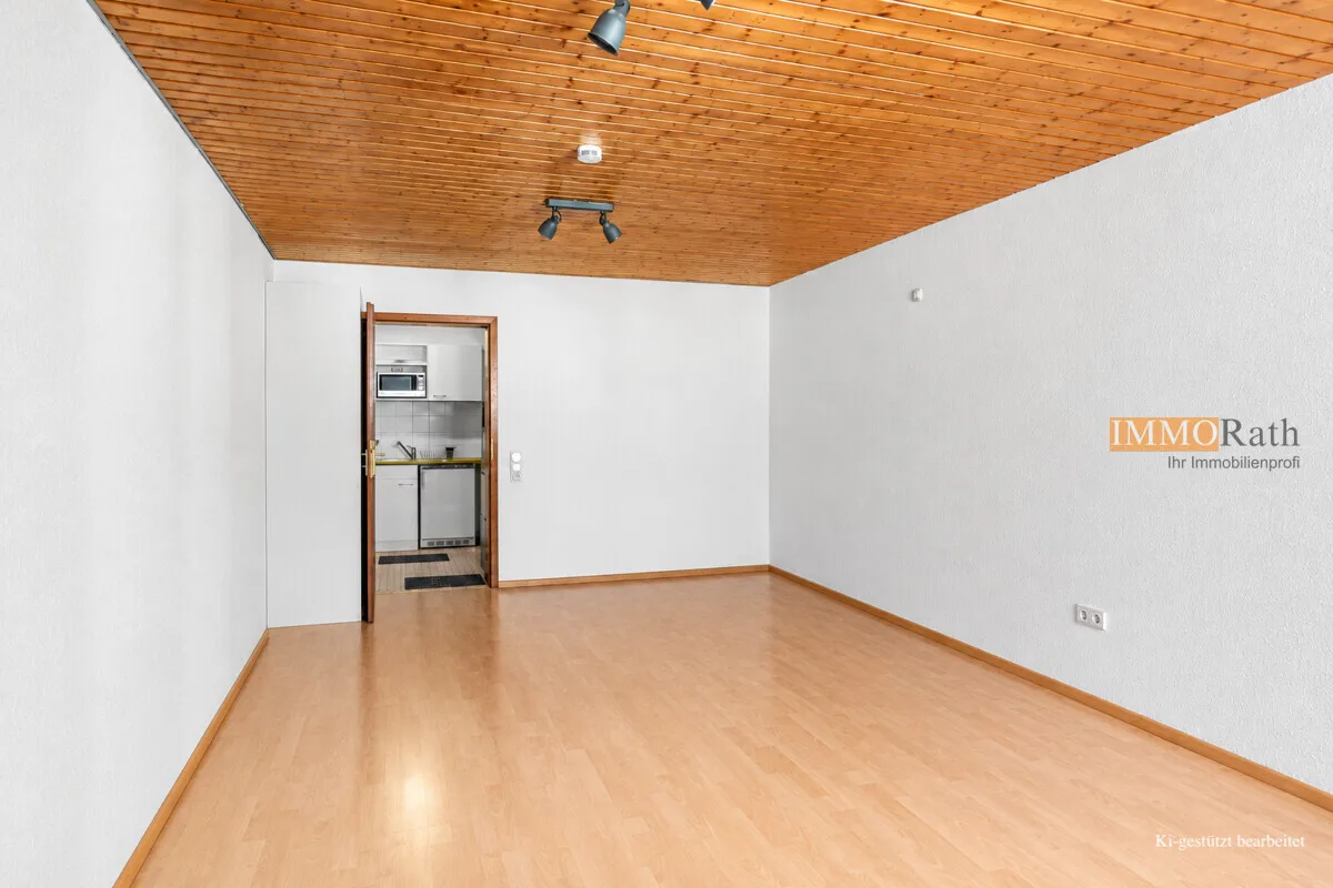 IMMORath.de - Helle 1-Zimmerwohnung im Dachgeschoss - Foto 3
