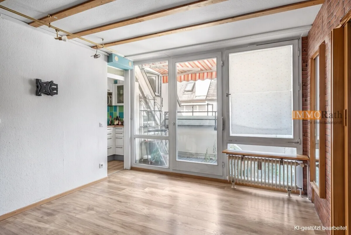 IMMORath.de - Bezugsfreie Wohnung im Zentrum mit Balkon - Foto 2